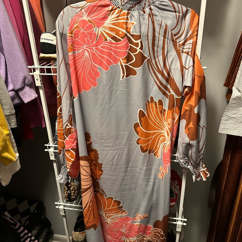 Floral Long Sleeve Dress